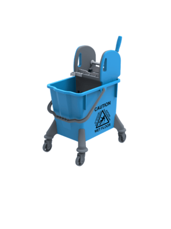 SPIDER TEK KOVALI TEMİZLİK ARABASI 32LT