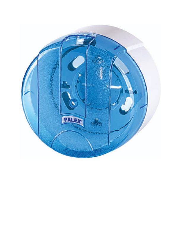 PRATİK TUVALET KAĞIDI DİSPENSERİ ŞEFFAF-MAVİ